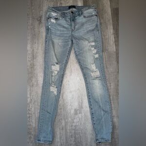 Abercrombie & Fitch Harper low rise super skinny jeans size 26/2s